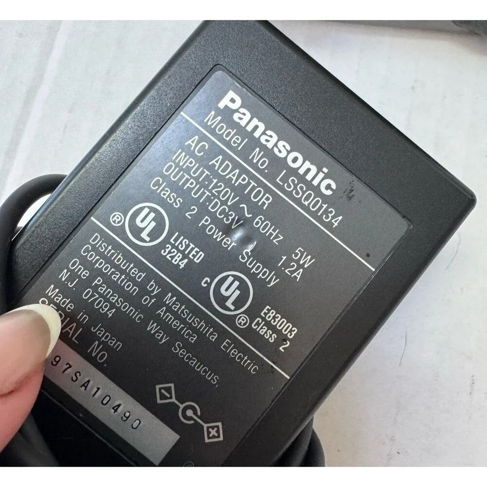 Panasonic Digital Camera PV-DC180 PalmCam w/ Charger Station Memory Card Japan